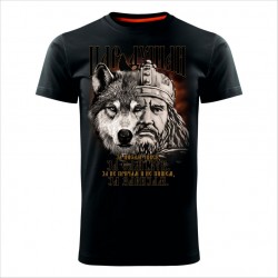 DUŠAN SILNI 12 muška majica crna