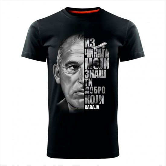 Kavaja 01 Muška Majica Crna