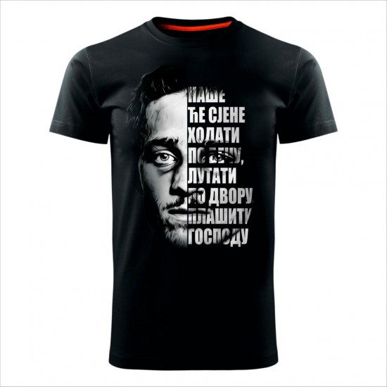 Princip 05 Muška Majica Crna