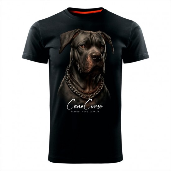 Cane Corso 06 Muška Majica Crna
