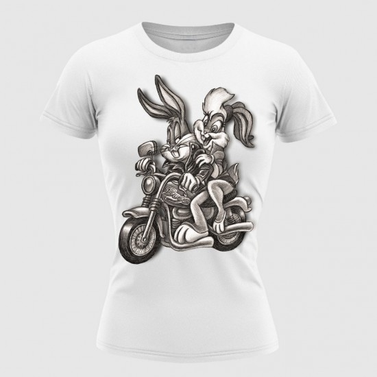 Duško I Lola 07 Ženska Majica Bela