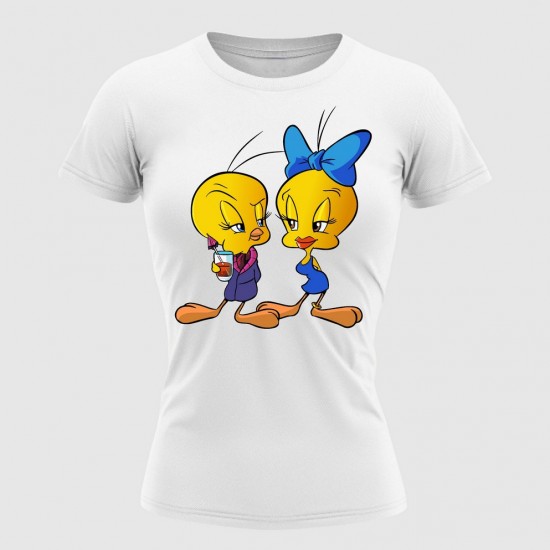 Tweety 03 Ženska Majica Bela