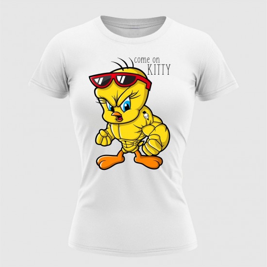 Tweety 06 Ženska Majica Bela
