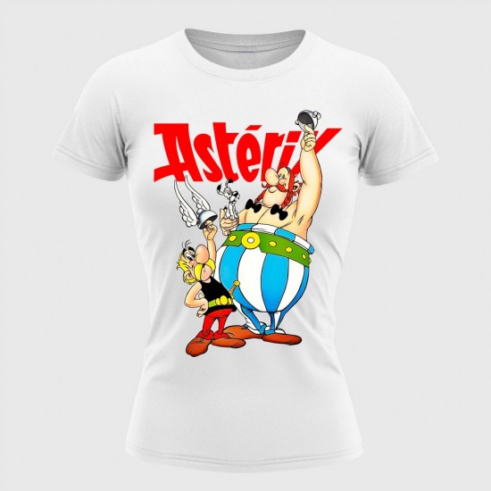 ASTERIX I OBELIX ženska majica bela