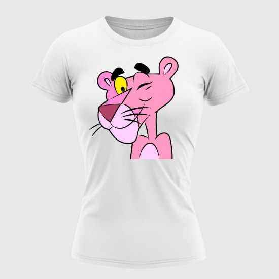 PINK PANTER 3 ženska majica bela