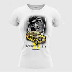 BRZINE IDU U H 02 ženska majica bela
