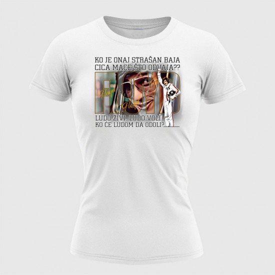 Floyd Baja Ženska Majica Bela
