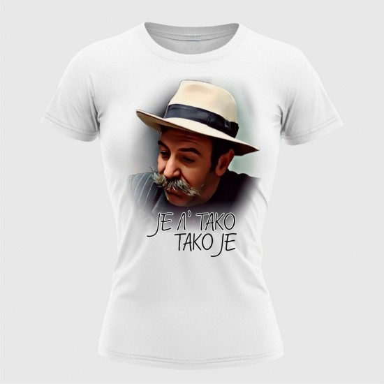 Tako Je 2 Ženska Majica Bela