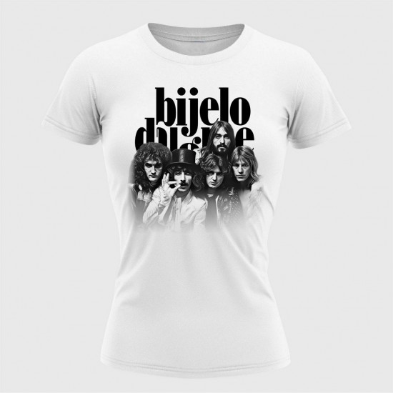 Bijelo Dugme 2 Ženska Majica Bela