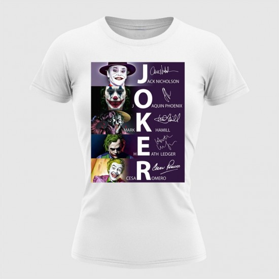 Joker Svi Ženska Majica Bela