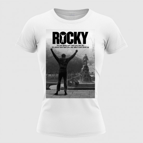 Rocky 13 Ženska Majica Bela
