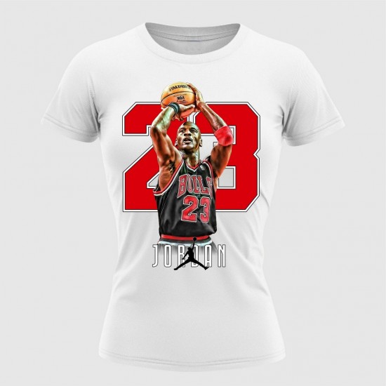 Jordan 01 Ženska Majica Bela