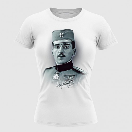 Aleksandar I Ženska Majica Bela