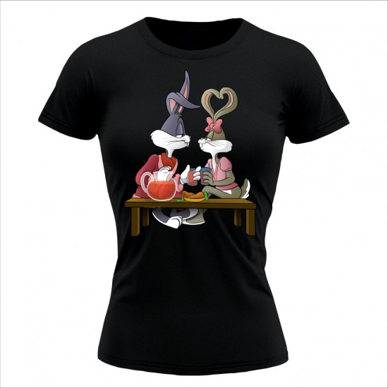 Duško I Lola 05 Ženska Majica Crna