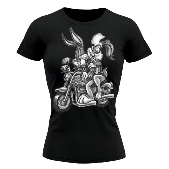 Duško I Lola 07 Ženska Majica Crna