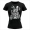 DUŠKO I LOLA 07 ženska majica crna