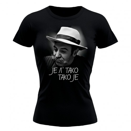 Tako Je 2 Ženska Majica Crna