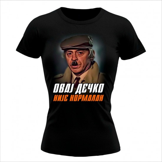 OVAJ DECKO ženska majica crna