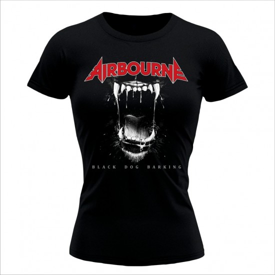 Airbourne- Black Dog Barking  Ženska Majica Crna