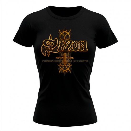 Saxon 02  Ženska Majica Crna