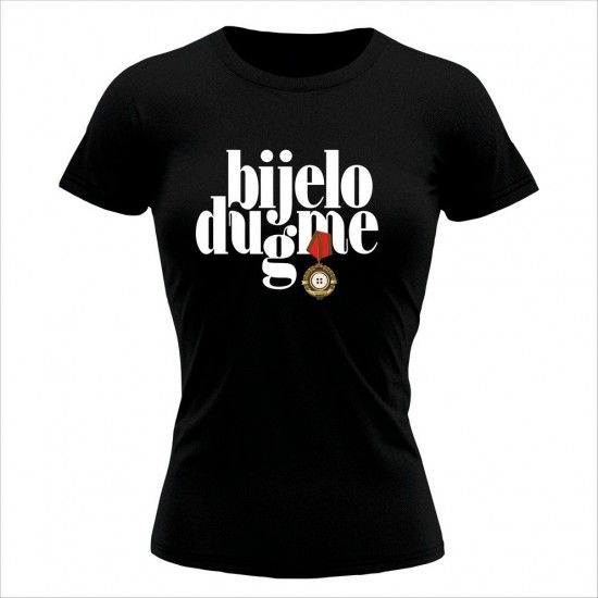 Bijelo Dugme Ženska Majica Crna