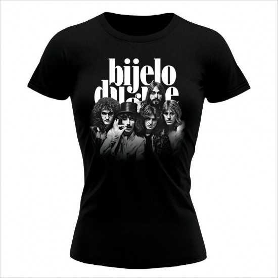 Bijelo Dugme 2 Ženska Majica Crna