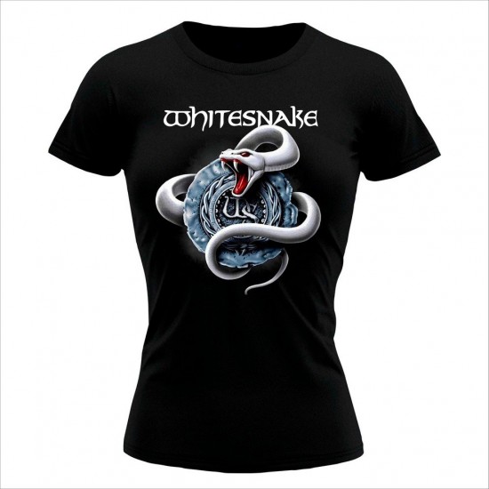 Whitesnake 4 Ženska Majica Crna