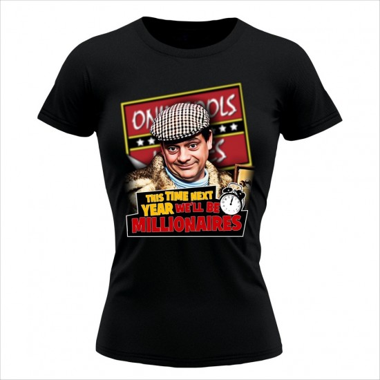 Del Boy 03 Ženska Majica Crna