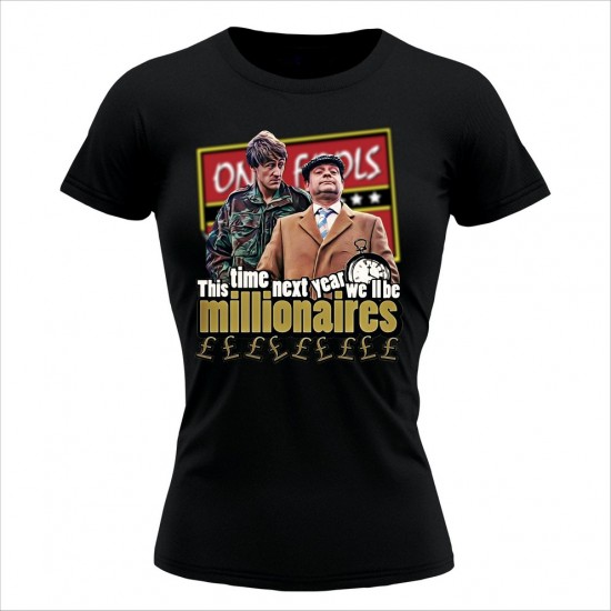 Del Boy I Rodney 3 Ženska Majica Crna