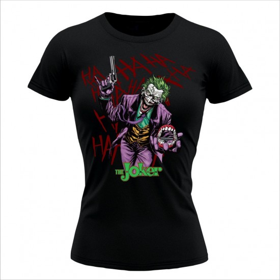 Joker 01 Ženska Majica Crna