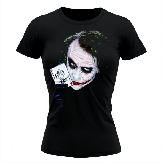Joker Dark 02 Ženska Majica Crna