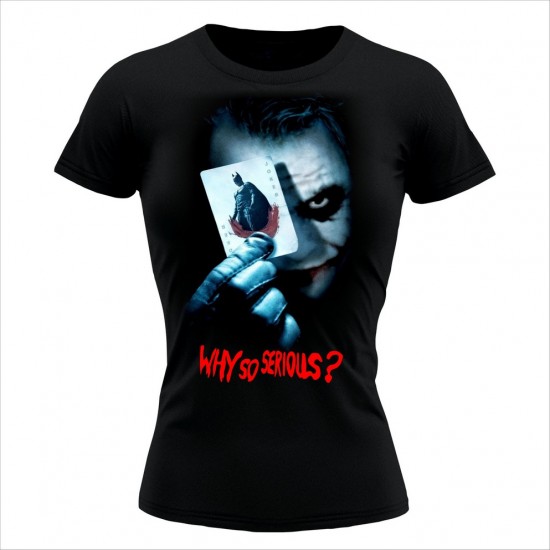 Joker Who Ženska Majica Crna