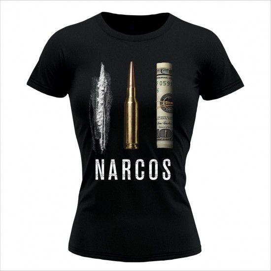 Narcos Ženska Majica Crna