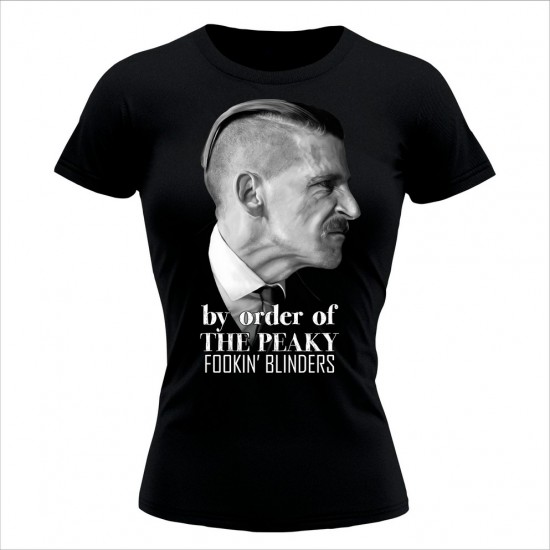 Peaky 17 Ženska Majica Crna