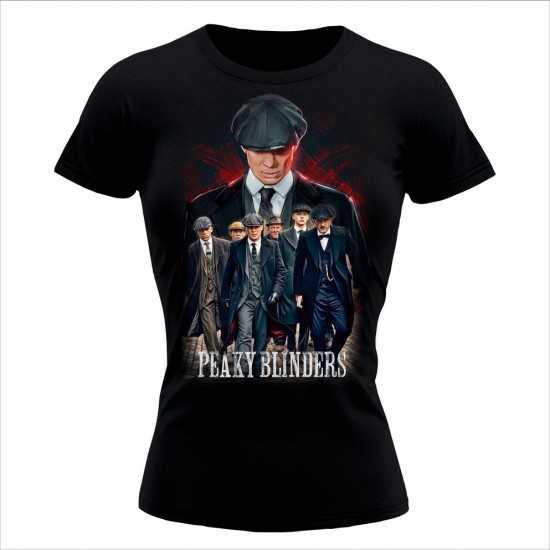 Peaky 20 Ženska Majica Crna