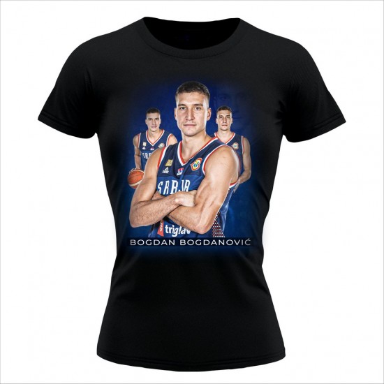 Bogdanovic 4 Ženska Majica Crna