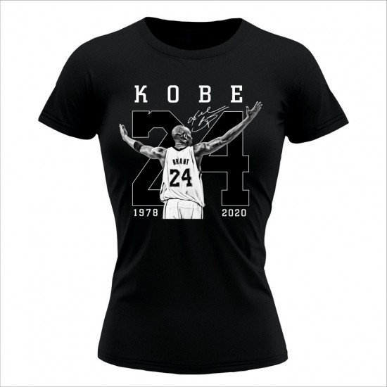Kobe 01 Ženska Majica Crna