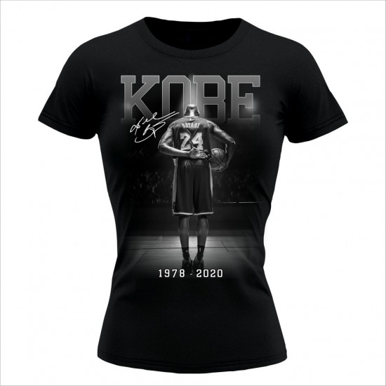 Kobe 06 Ženska Majica Crna