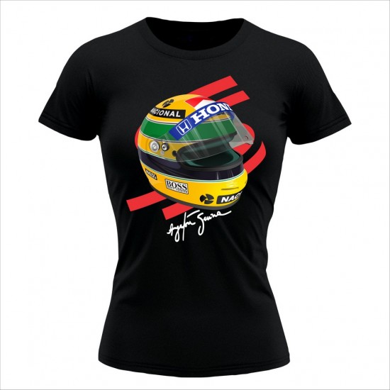 Senna 12 Ženska Majica Crna