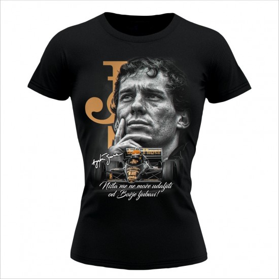 Senna 14 Ženska Majica Crna