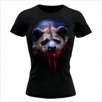 HYENA ženska majica crna