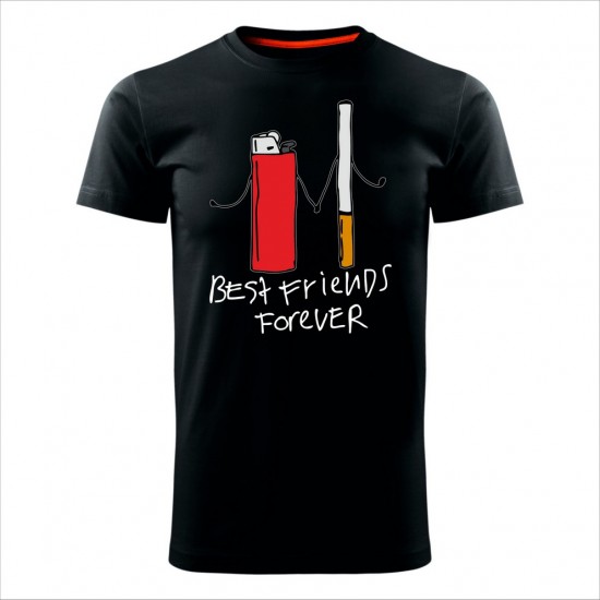 BEST FRIENDS muška majica crna