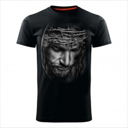 JESUS muška majica crna - SLIM veličina L