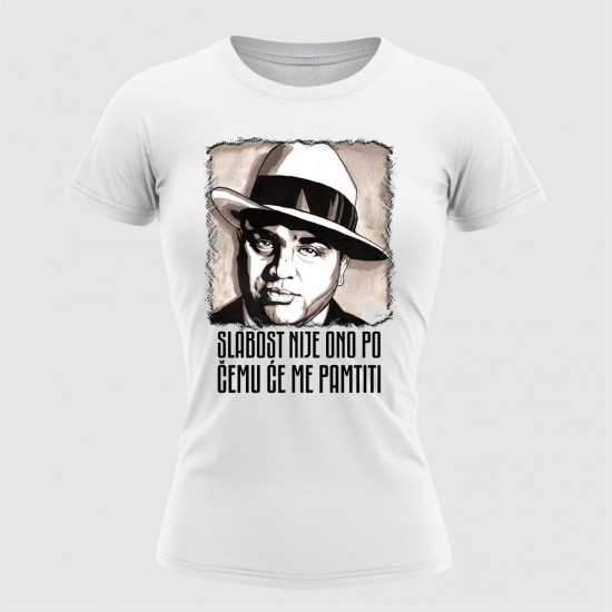 AL CAPONE 05 ženska majica bela