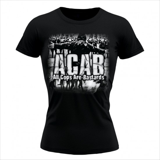 ACAB 02 ženska majica crna
