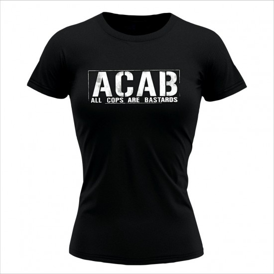 ACAB 03 ženska majica crna