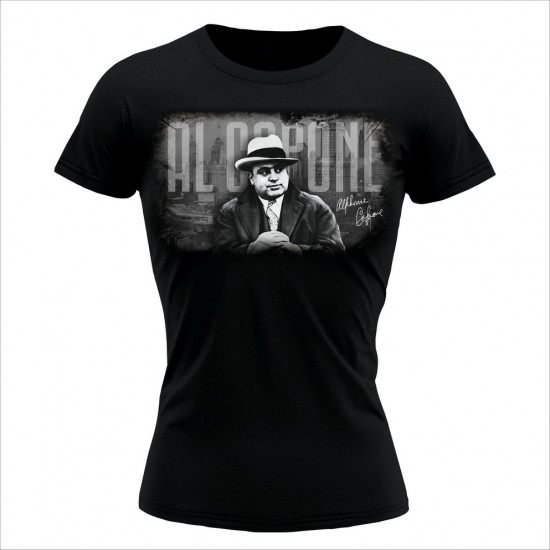 AL CAPONE 02 ženska majica crna