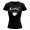 EMC ženska majica crna
